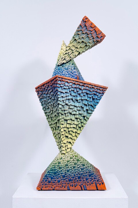 雕塑,  28x11 in 