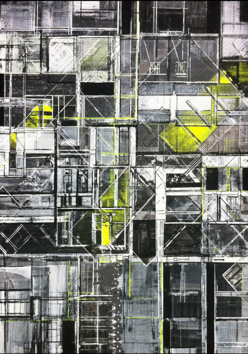 绘画,  57.1x44.9 in 