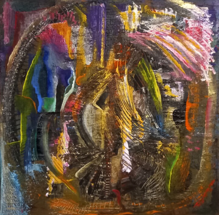 Mystery 绘画, 29.9x29.9 in