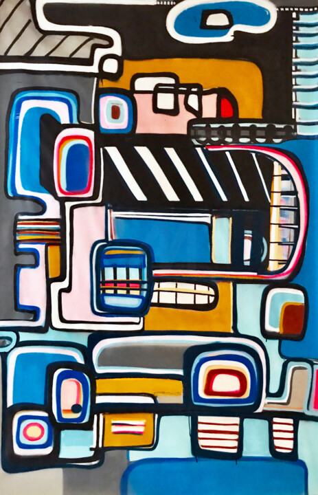 绘画,  98.4x63.8 in 