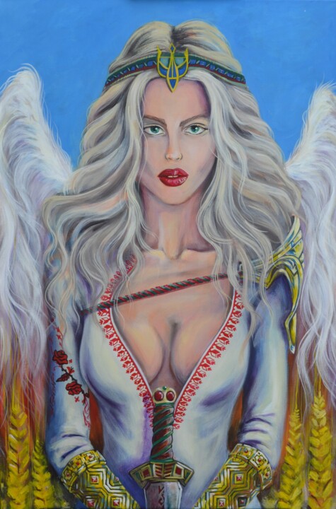 Ukrainian Angel 绘画, 35.4x23.6 in