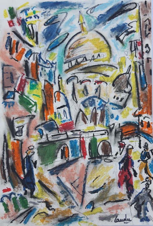 Montmartre 图画, 16.5x11 in