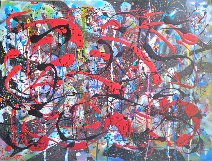 Life 绘画, 39.4x55.1 in