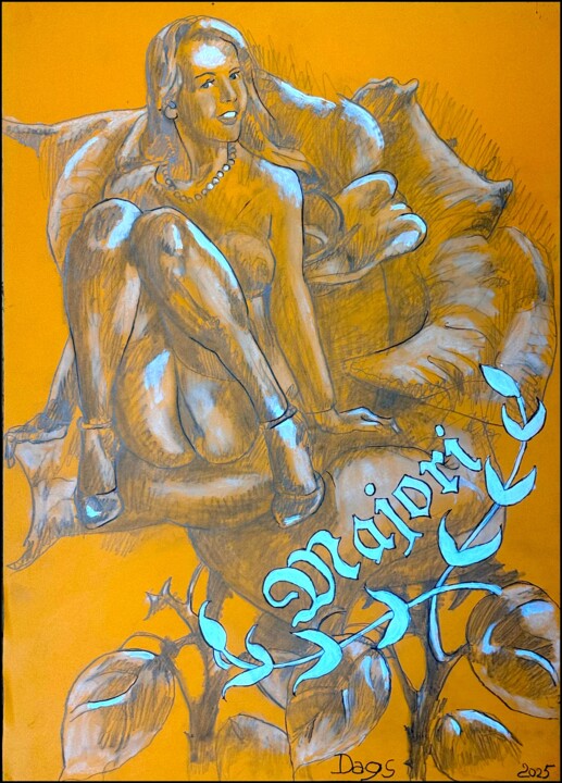 图画,  27.6x19.7 in 
