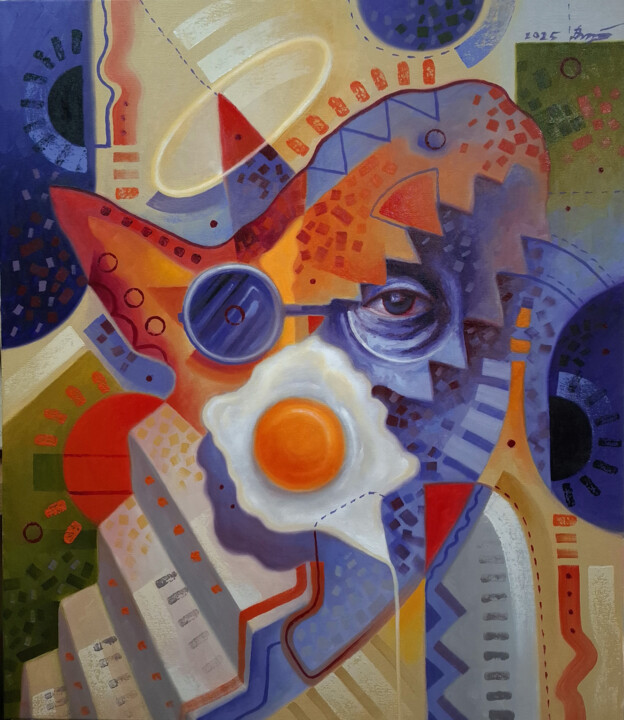 绘画,  27.6x23.6 in 