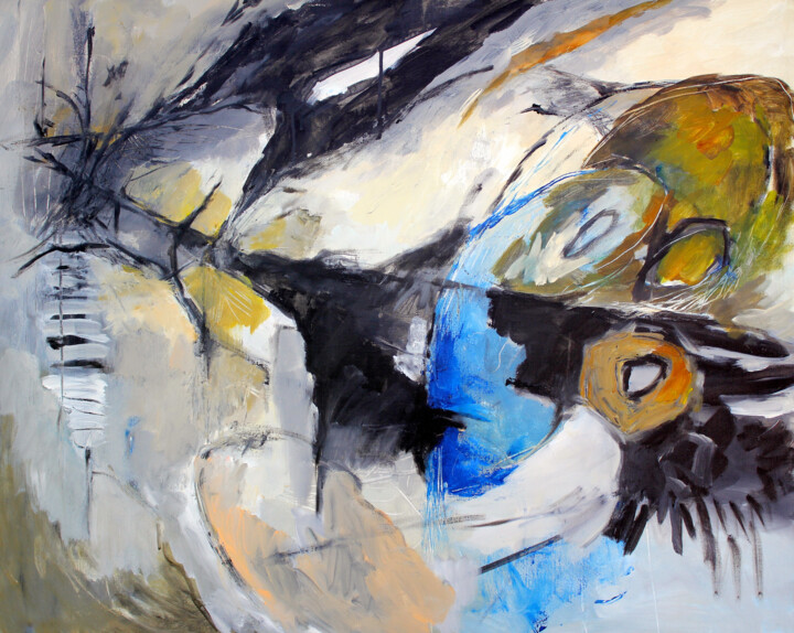 Composition 932 绘画, 31.5x39.4 in