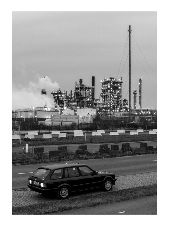 Devant la raffinerie 003 摄影, 15.8x11.8 in