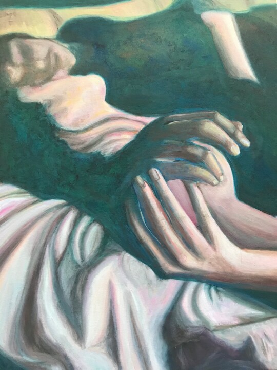 Intimacy 绘画, 27.6x19.7 in
