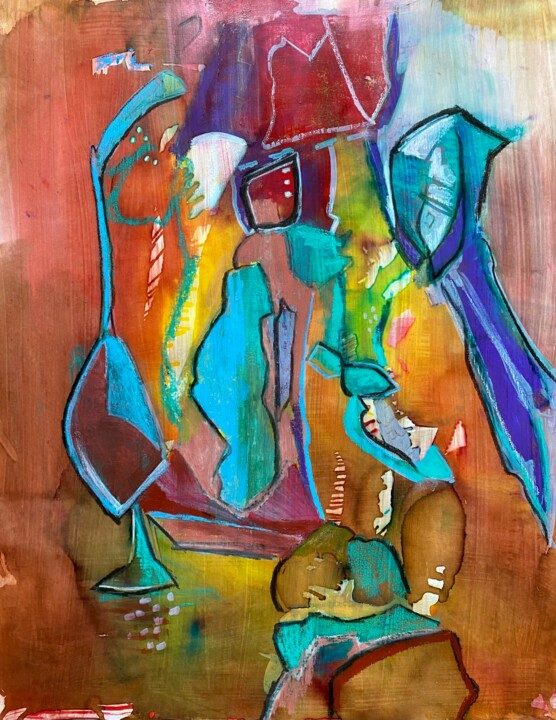 Instinct 绘画, 25.6x19.7 in