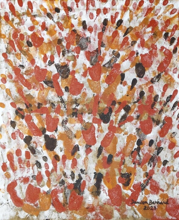 Mémorial 绘画, 28.7x23.6 in
