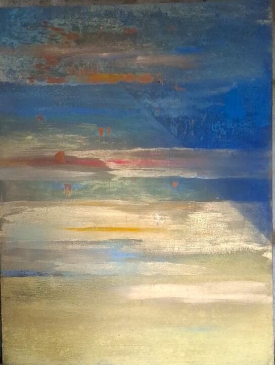 Un soir... 绘画, 39.4x31.5 in