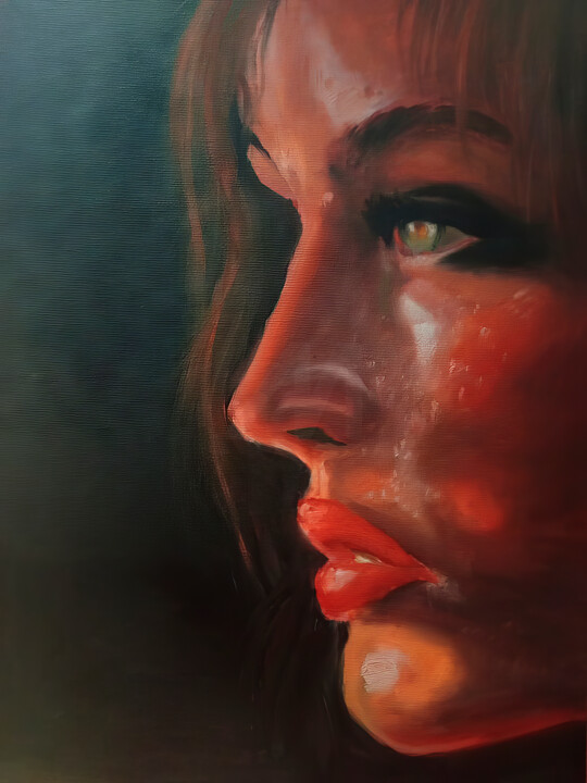 绘画,  42.5x31.9 in 
