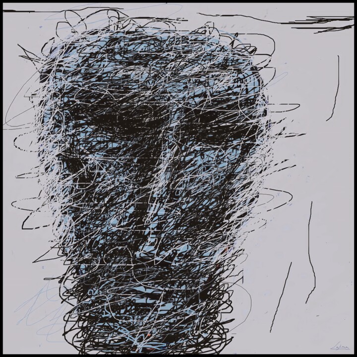 数字艺术,  19.7x19.7 in 