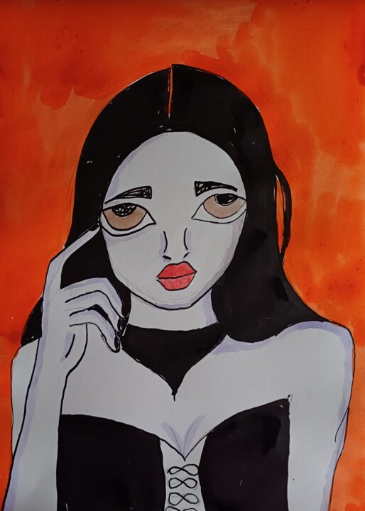 图画,  16.5x11.8 in 