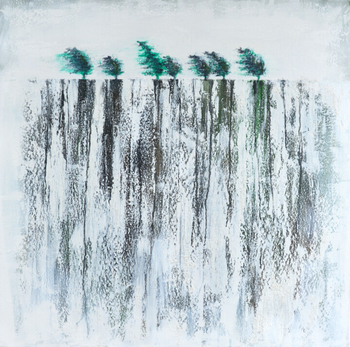 „Bewegte Ruhe“ 绘画, 39.4x39.4 in