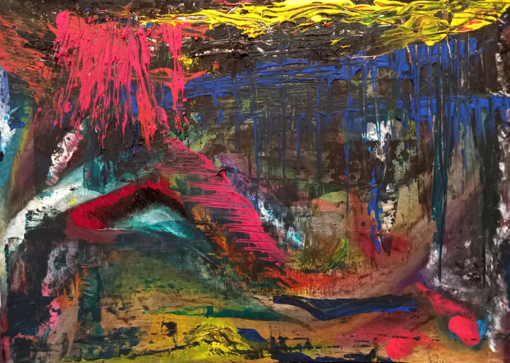 绘画,  15.4x21.3 in 