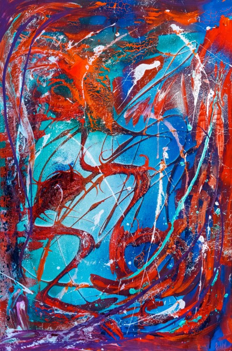 TANTRA 绘画, 35.8x24 in