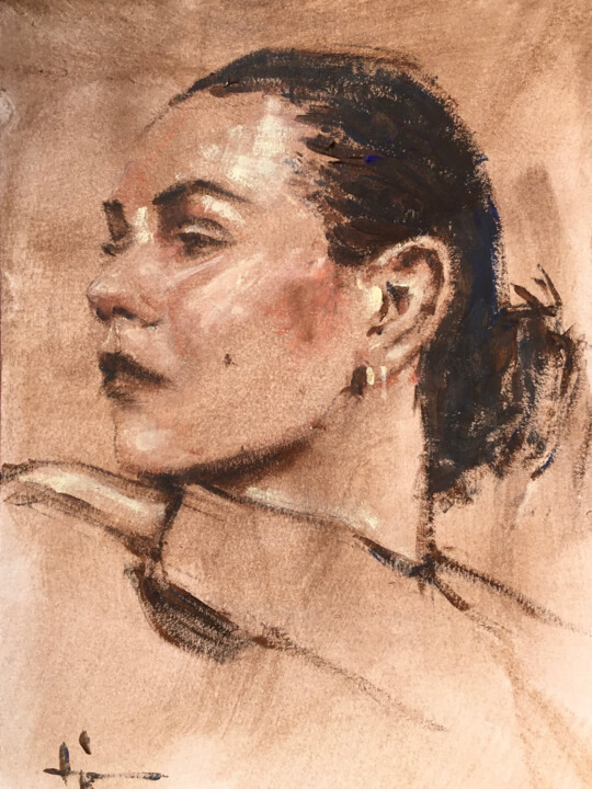 Painting,  11.4x8.3 in 