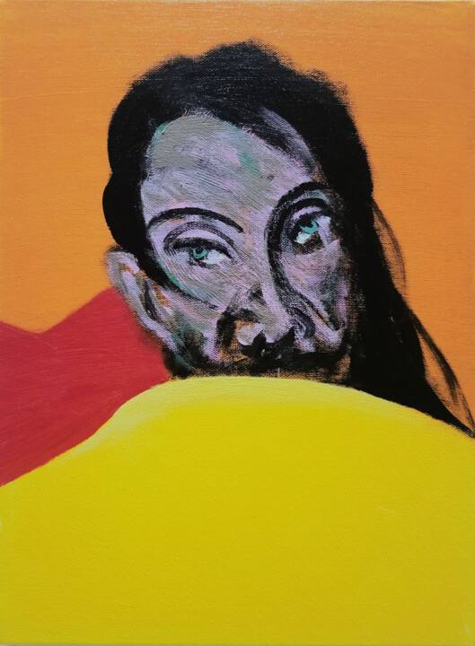 Yellow Blanket 绘画, 16x12 in