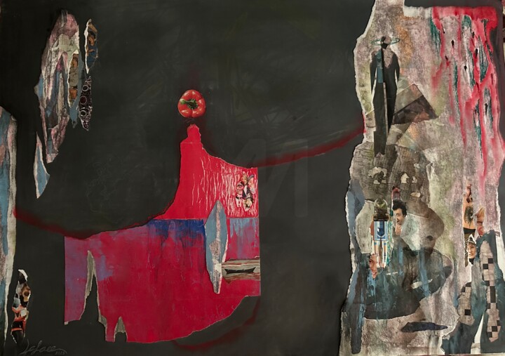 拼贴,  27.6x39.4 in 