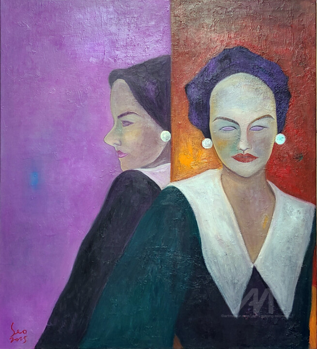 What Is Femaleness? 绘画, 26.4x23.8 in