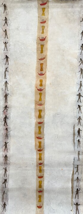 绘画 标题为“Gua Yotowawa II” 由Raymond Bakker, 原创艺术品, 丙烯