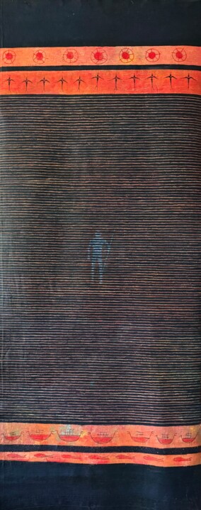 绘画 标题为“Gua Yotowawa III” 由Raymond Bakker, 原创艺术品, 油