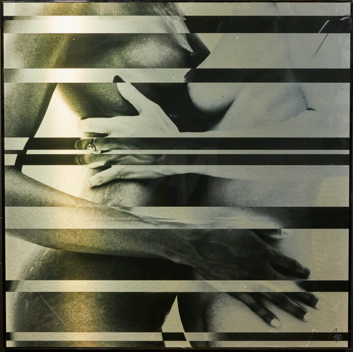 Black and White 绘画, 47.2x47.2 in
