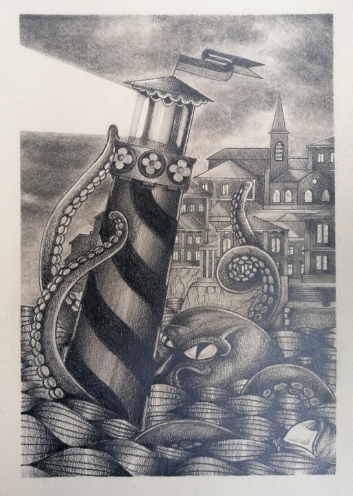 图画,  16.5x11.7 in 