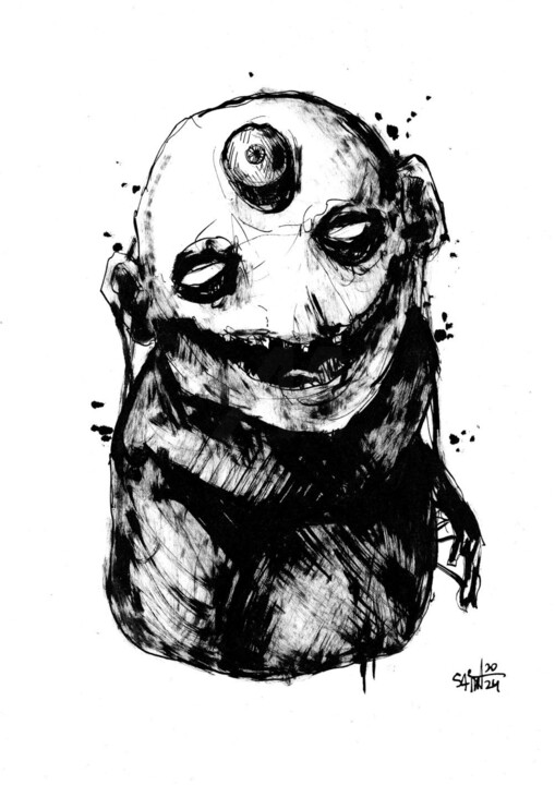 Mr. Glazikus 图画, 8.3x5.9 in