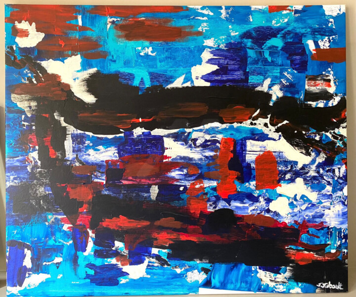 Œuvre présentée encadrée