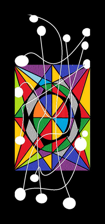 Artes digitais intitulada "Homenagem á mulher…" por Antonio Guimaraes, Obras de arte originais, Pintura digital