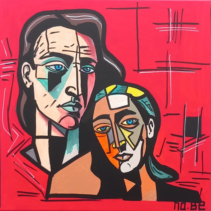 绘画,  19.7x19.7 in 