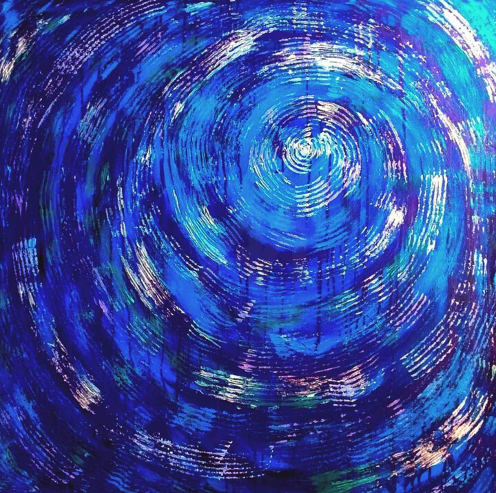 "Meditation" başlıklı Tablo Tania Piskun tarafından, Orijinal sanat, Akrilik Ahşap panel üzerine monte edilmiş