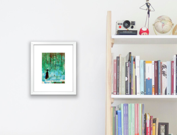 Work presented framed