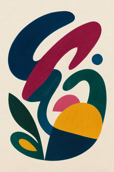 "Énergie en Mouvemen…" başlıklı Dijital Sanat Yahya Ahssaini tarafından, Orijinal sanat, Dijital Resim