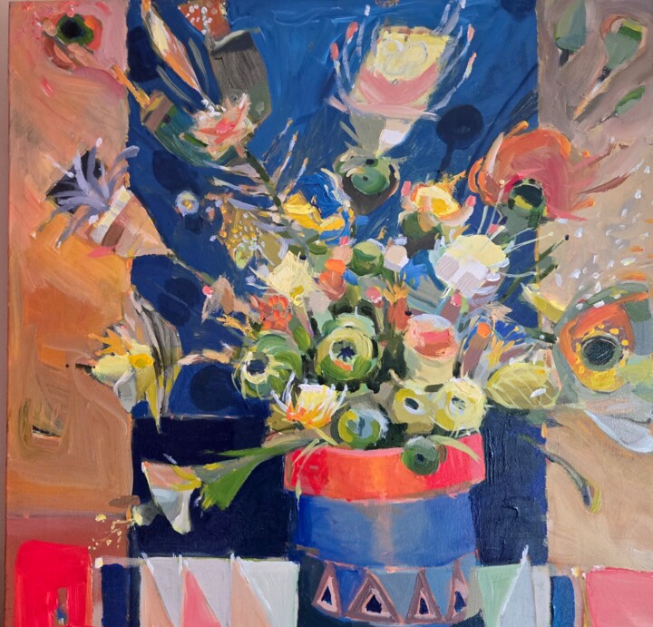 Malerei mit dem Titel "Still life" von Brendan Walsh, Original-Kunstwerk, Acryl