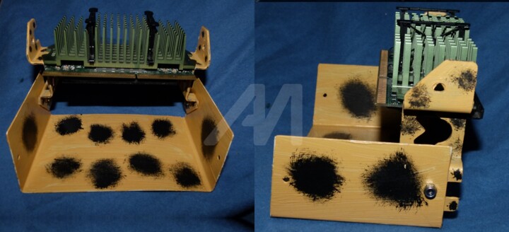 Skulptur mit dem Titel "Cheetah-Style" von Tarvo Merkällinen, Original-Kunstwerk, Metalle