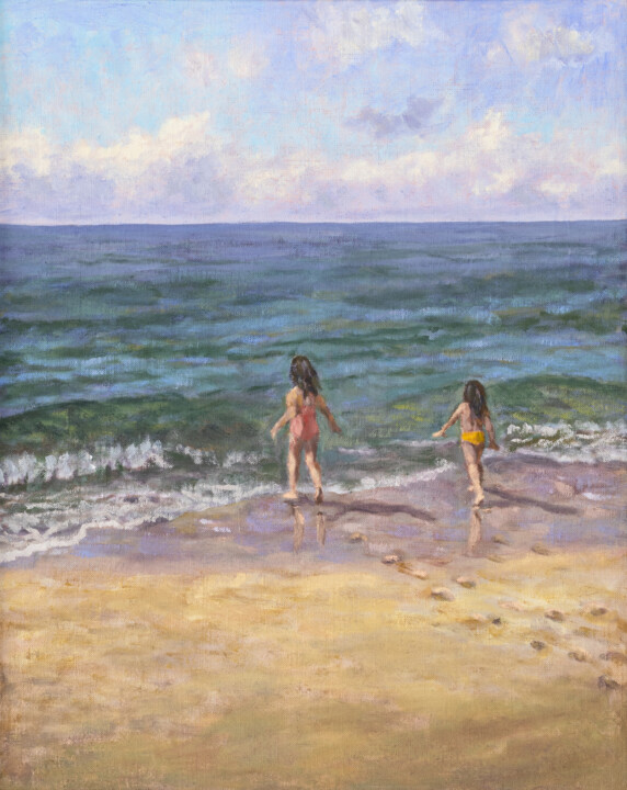 "К морю" başlıklı Tablo Елена Моисеенко (Беларусь) tarafından, Orijinal sanat, Petrol