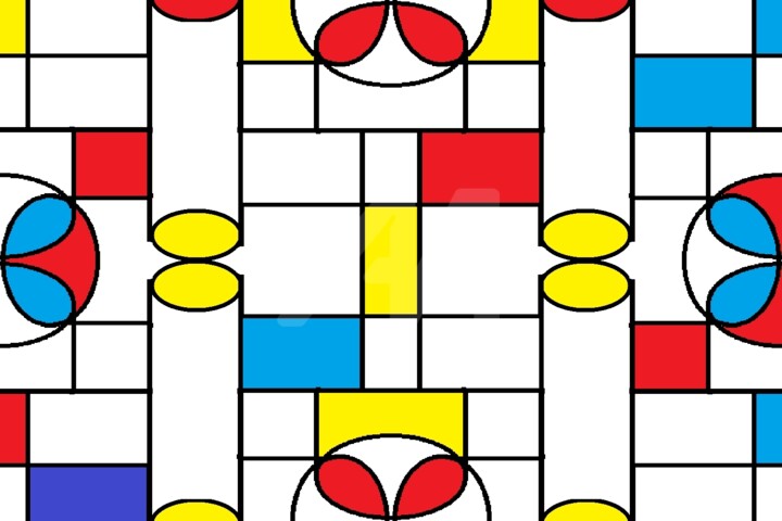 Digitale Kunst mit dem Titel "Säulen 4 - digital" von Tarvo Merkällinen, Original-Kunstwerk, 2D digitale Arbeit