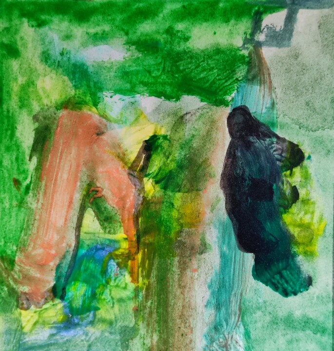 "MnI - Temptation 85" başlıklı Tablo Milto Sideris tarafından, Orijinal sanat, Akrilik