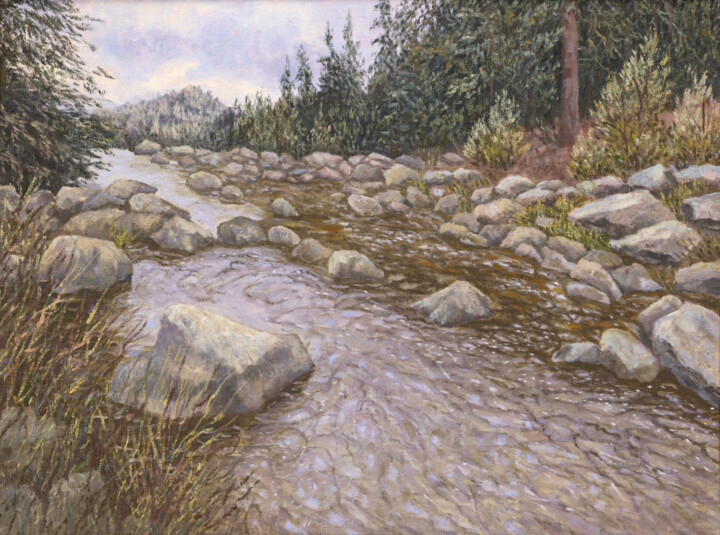 "Жереш" başlıklı Tablo Елена Моисеенко (Беларусь) tarafından, Orijinal sanat, Petrol