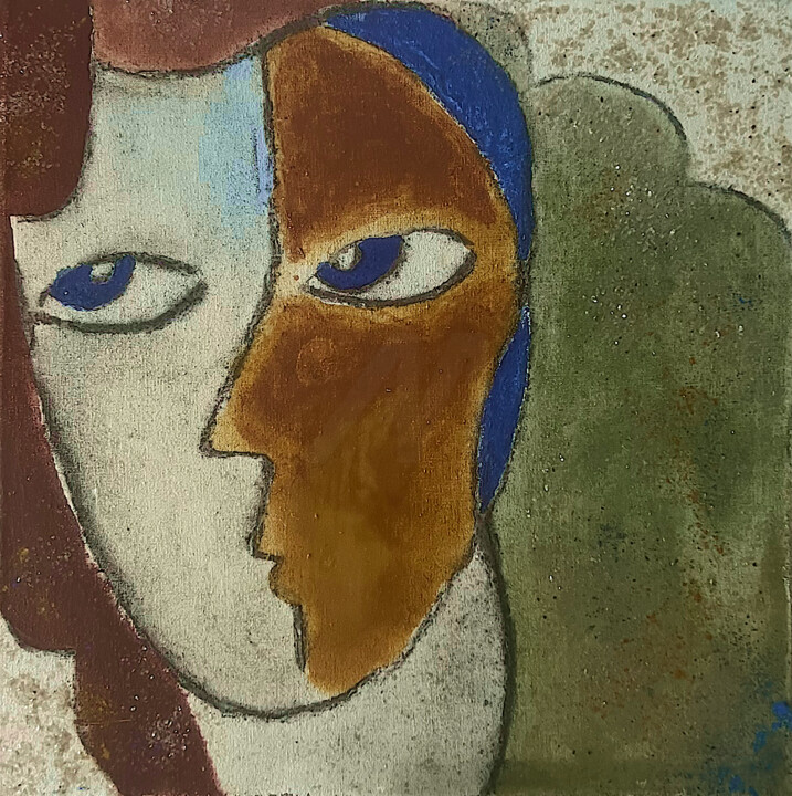 "A painting you can…" başlıklı Tablo Olga Gayol tarafından, Orijinal sanat, Pigmentler Ahşap Sedye çerçevesi üzerine monte e…