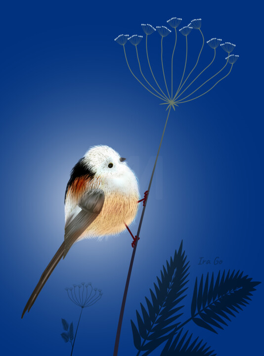 "Titmose" başlıklı Dijital Sanat Ирина Рыжкова (Ira Go) tarafından, Orijinal sanat, Dijital Resim