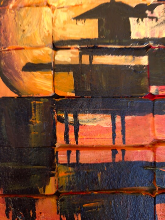 Artwork's surface or texture