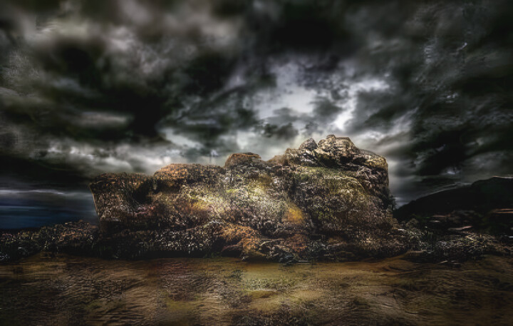 Photography titled "Golden Lady" by Karel Jan Willem Fehr, Original Artwork, Digital Photography