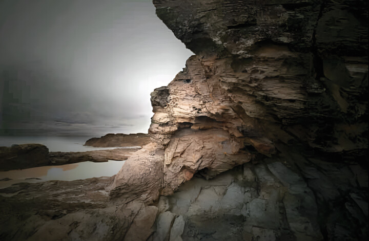 Photography titled "Currumbin Rock Deta…" by Karel Jan Willem Fehr, Original Artwork, Digital Photography