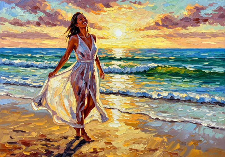 "Heureuse - 09" başlıklı Dijital Sanat Cosmicphil1 tarafından, Orijinal sanat, Dijital Resim