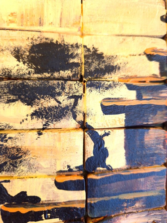 Artwork's surface or texture