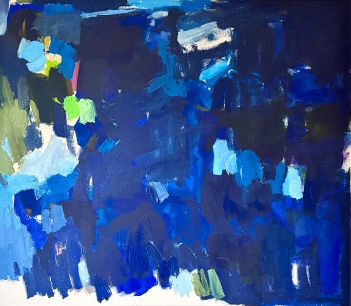 绘画 标题为“Blue” 由Diana Krinninger, 原创艺术品, 丙烯